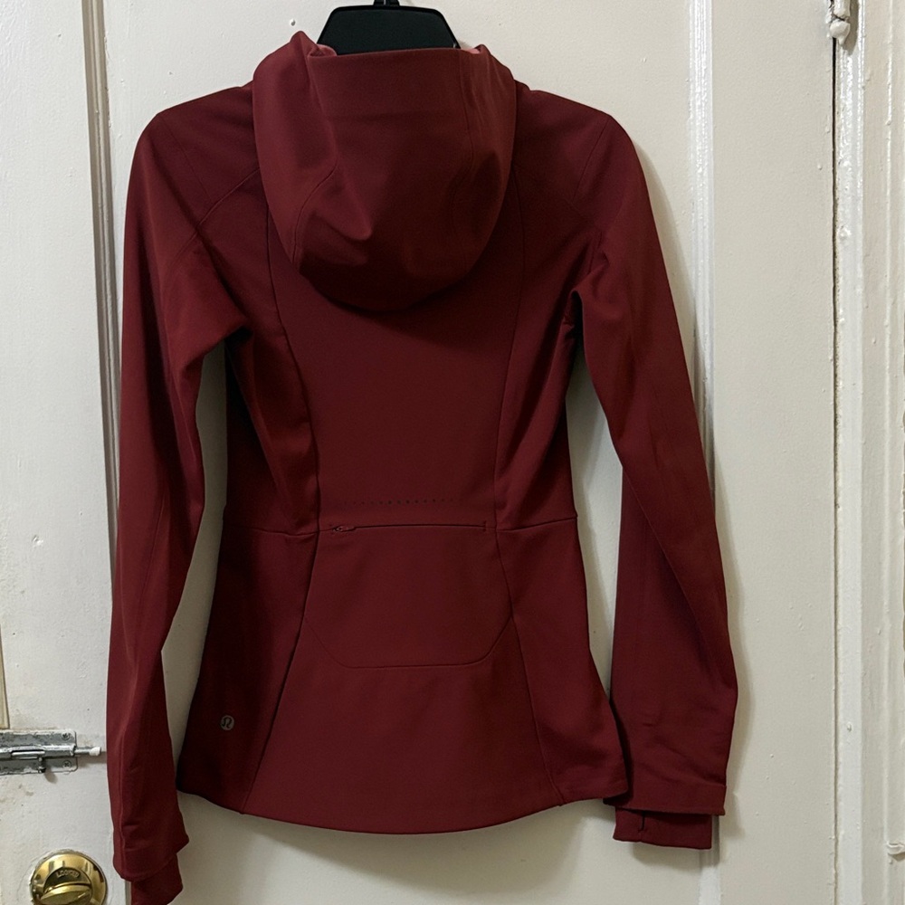 Lululemon Athletica Deep Red Hooded  Jacket - Picture 3 of 13